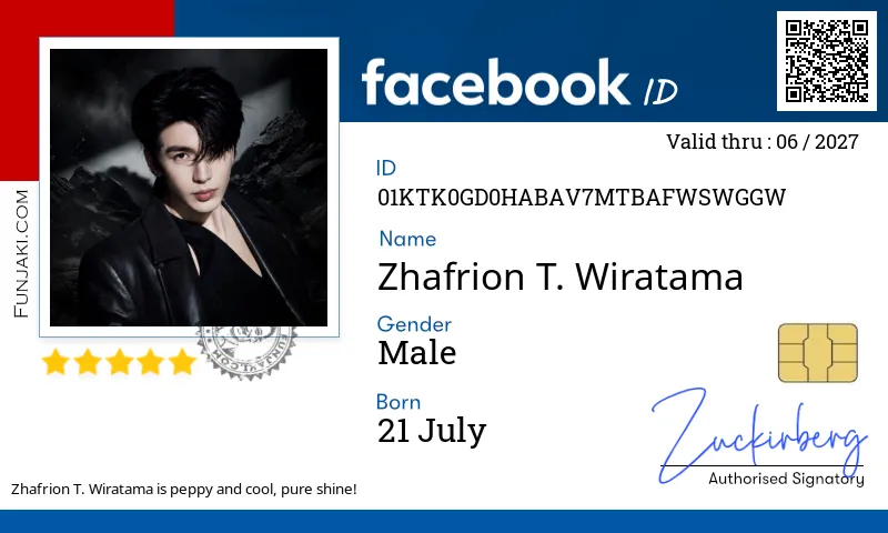 Facebook ID Card