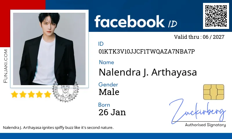 Facebook ID Card