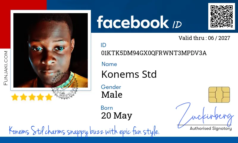 Facebook ID Card