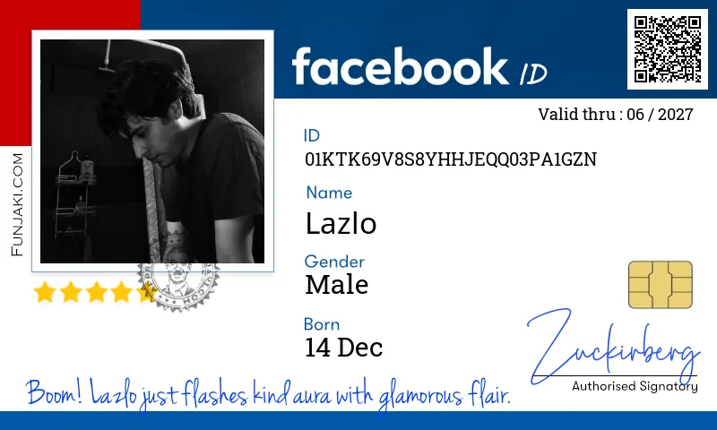 Facebook ID Card