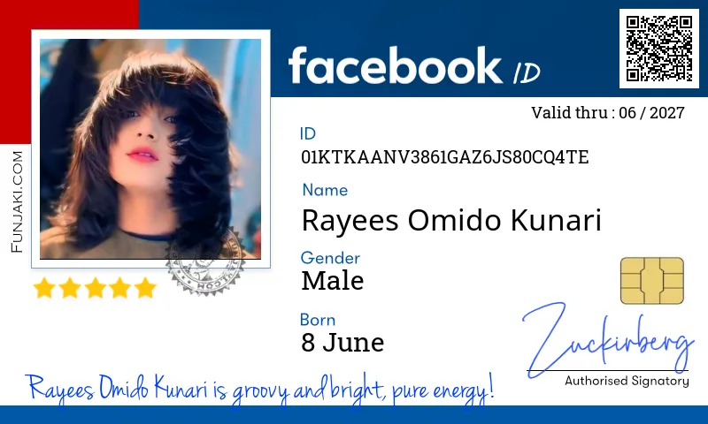 Facebook ID Card