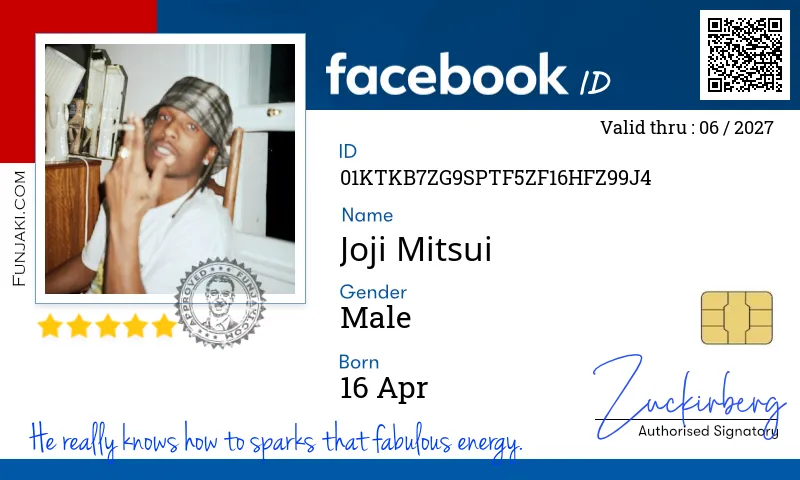Facebook ID Card
