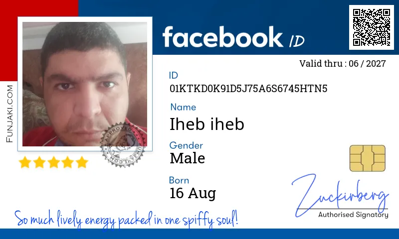 Facebook ID Card