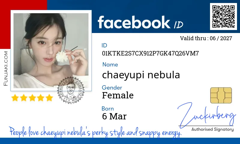 Facebook ID Card
