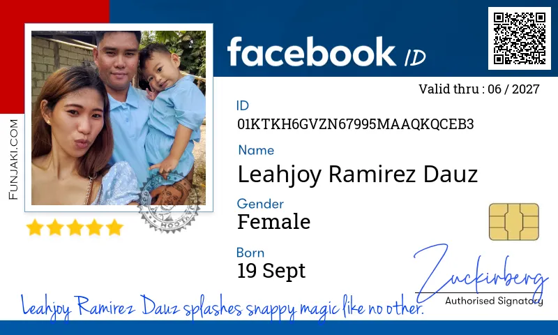 Facebook ID Card