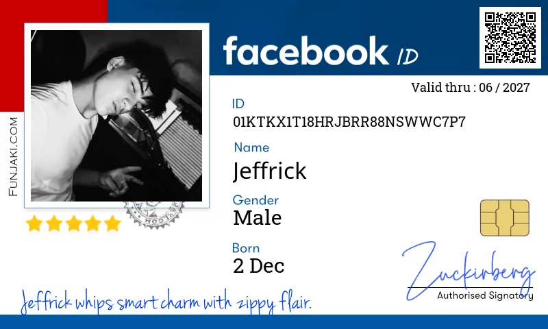Facebook ID Card