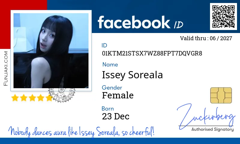 Facebook ID Card