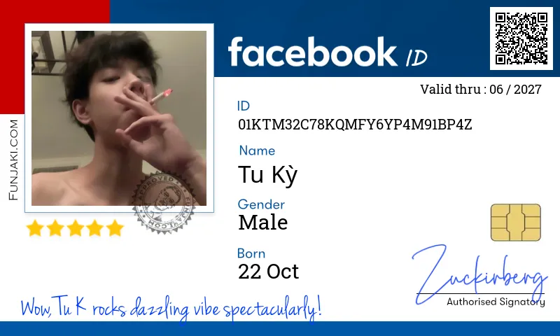 Facebook ID Card