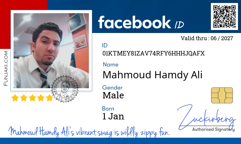 Facebook ID Card