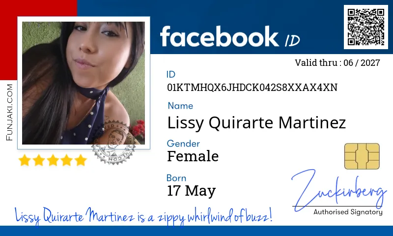 Facebook ID Card