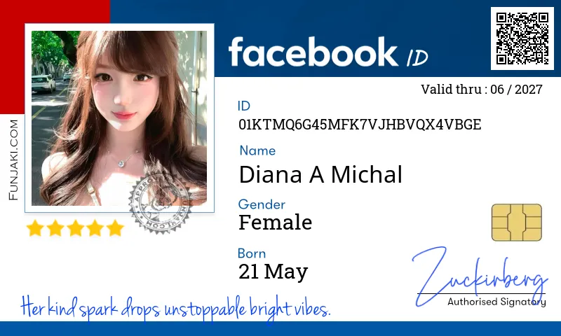 Facebook ID Card