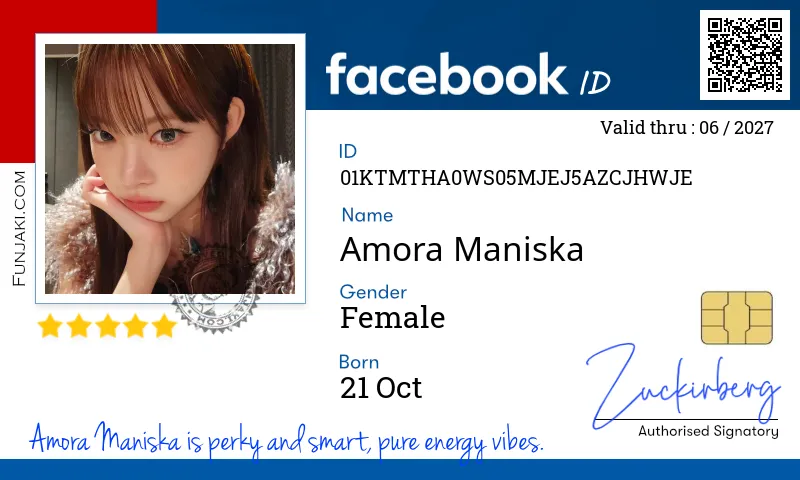 Facebook ID Card
