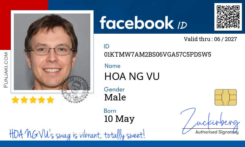 Facebook ID Card