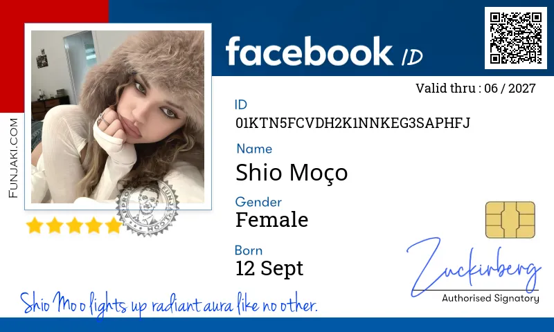 Facebook ID Card