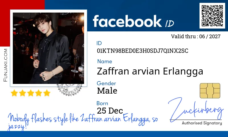Facebook ID Card