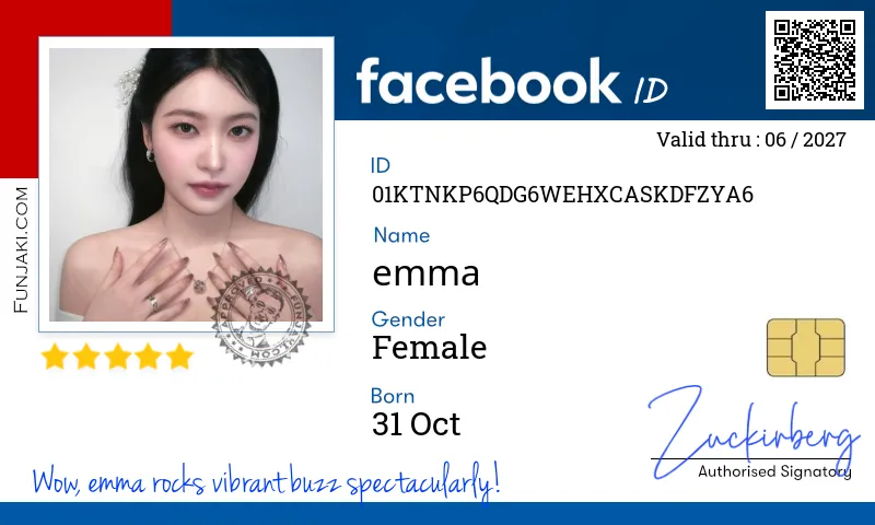 Facebook ID Card