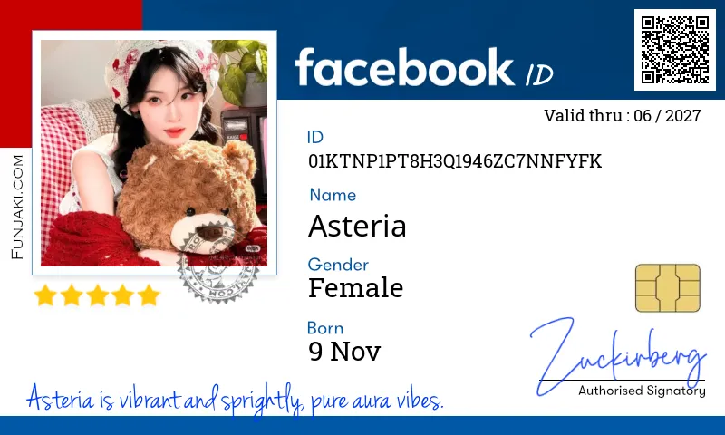 Facebook ID Card