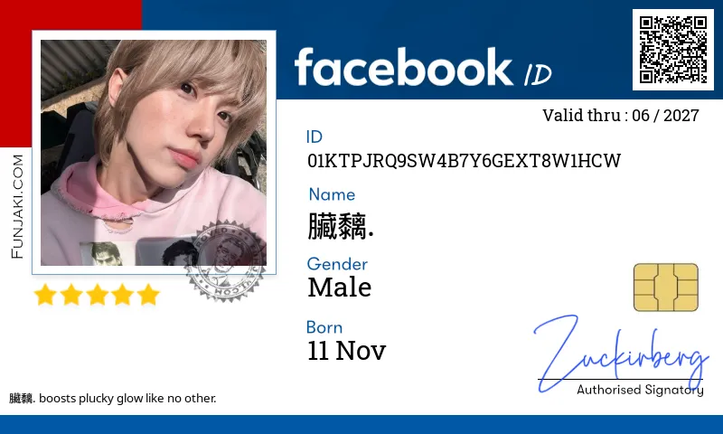 Facebook ID Card