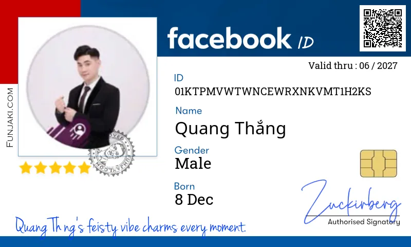 Facebook ID Card