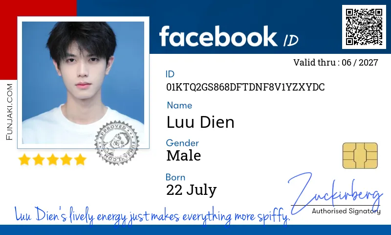 Facebook ID Card
