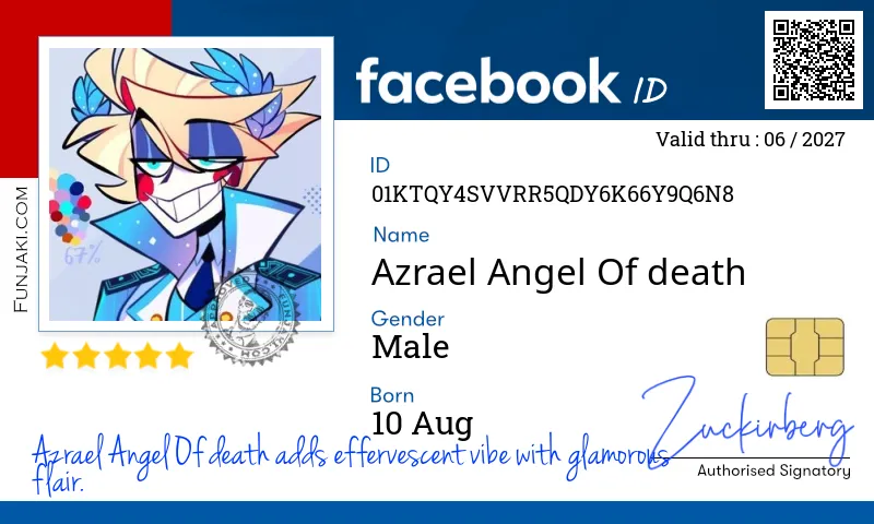 Facebook ID Card