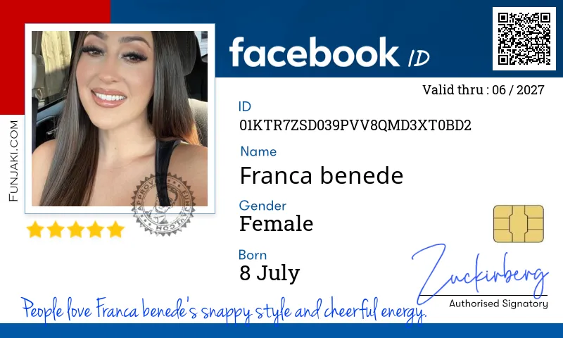 Facebook ID Card