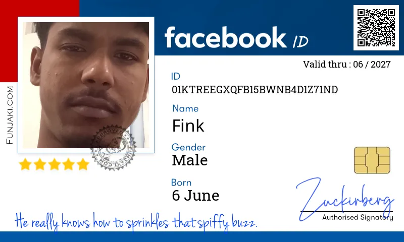 Facebook ID Card
