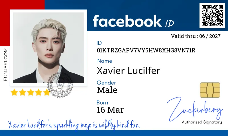Facebook ID Card