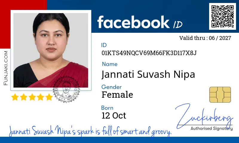 Facebook ID Card
