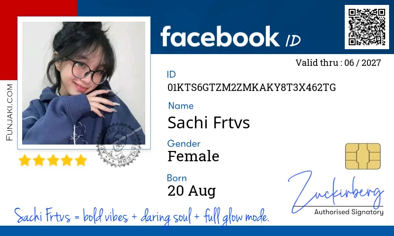 Facebook ID Card