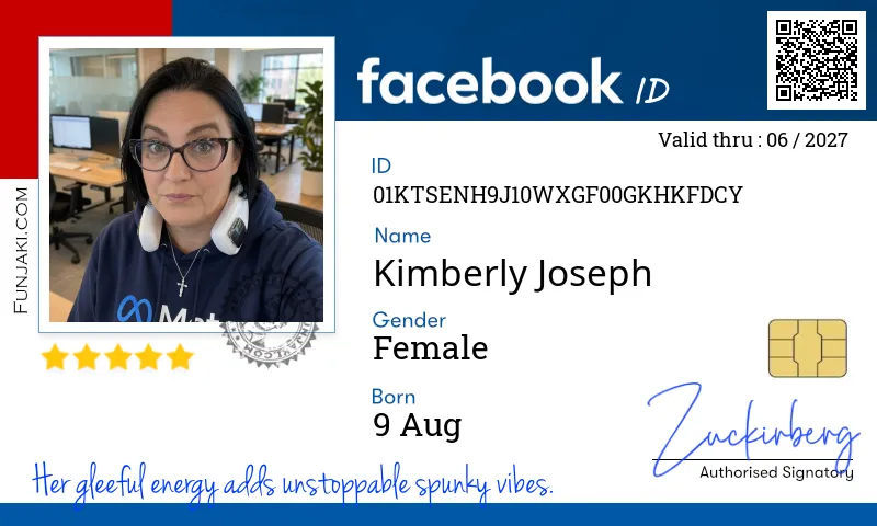 Facebook ID Card