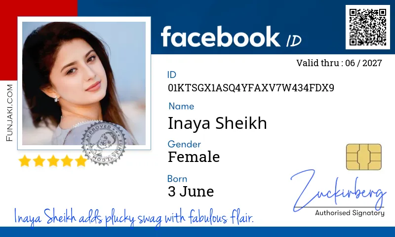 Facebook ID Card