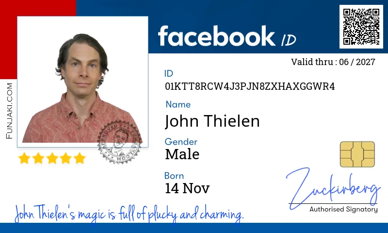 Facebook ID Card