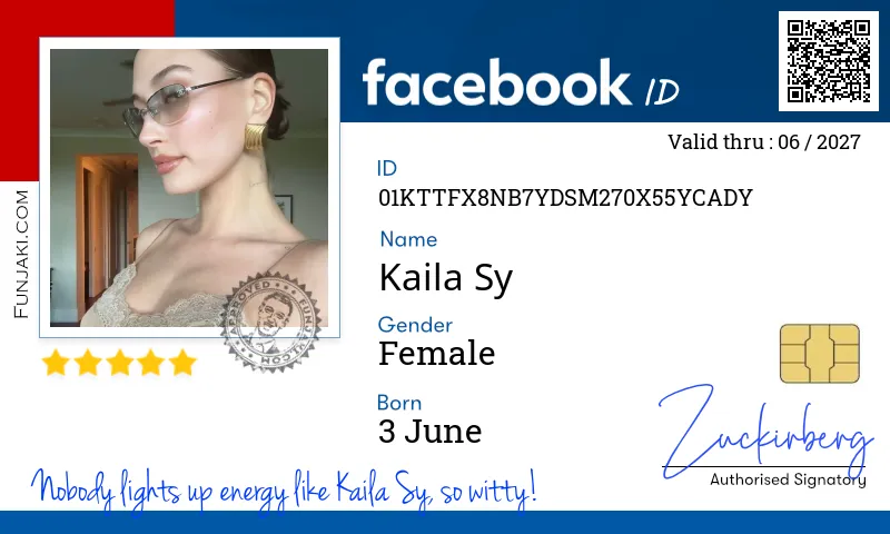 Facebook ID Card