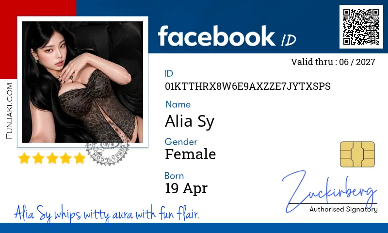 Facebook ID Card
