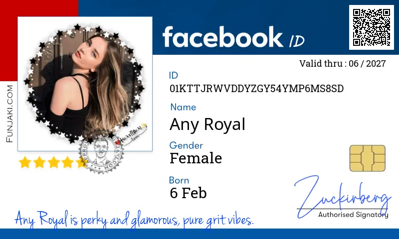 Facebook ID Card