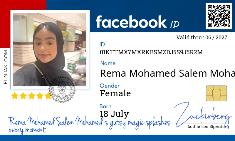 Facebook ID Card