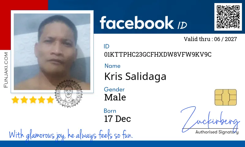 Facebook ID Card
