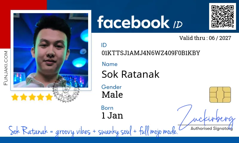 Facebook ID Card