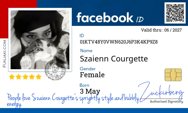 Facebook ID Card