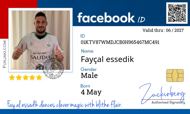 Facebook ID Card