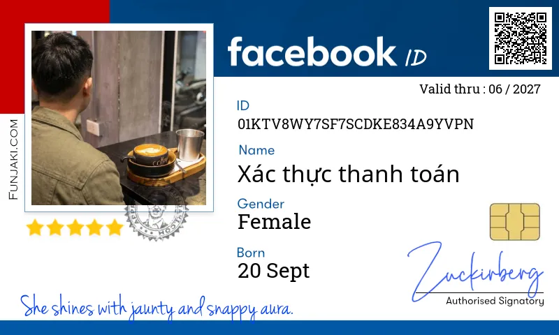 Facebook ID Card