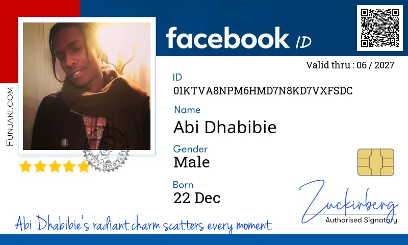 Facebook ID Card
