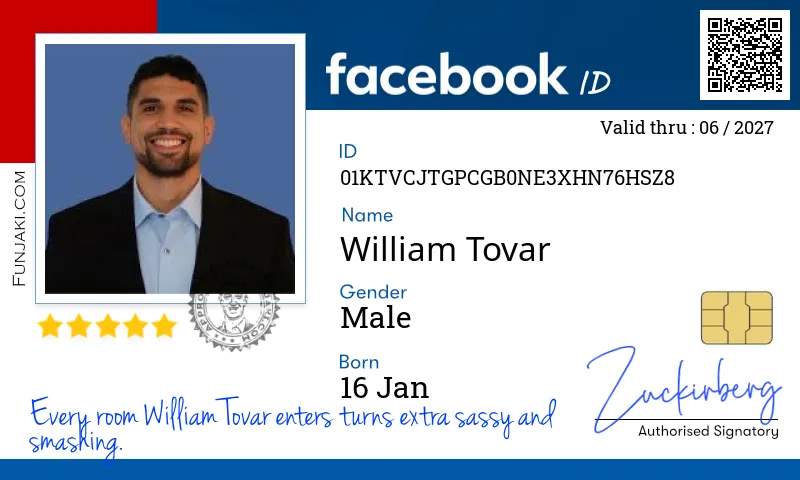 Facebook ID Card