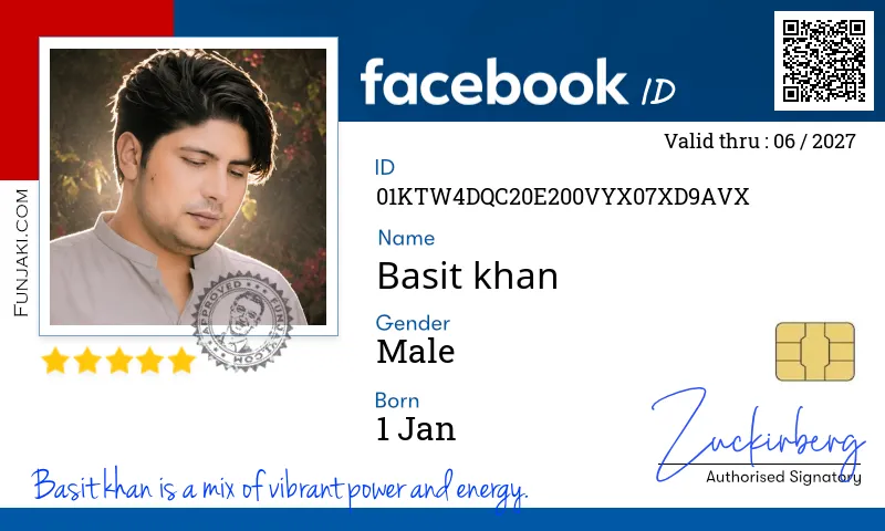 Facebook ID Card
