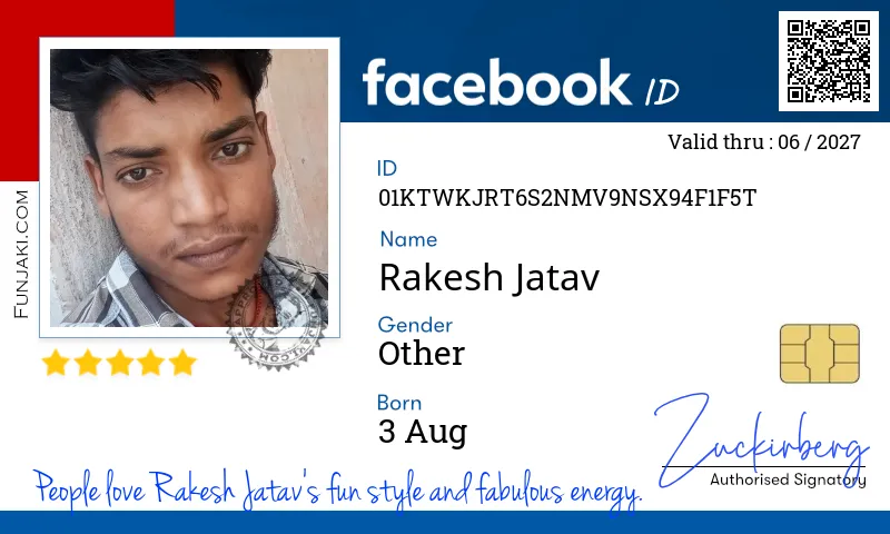 Facebook ID Card