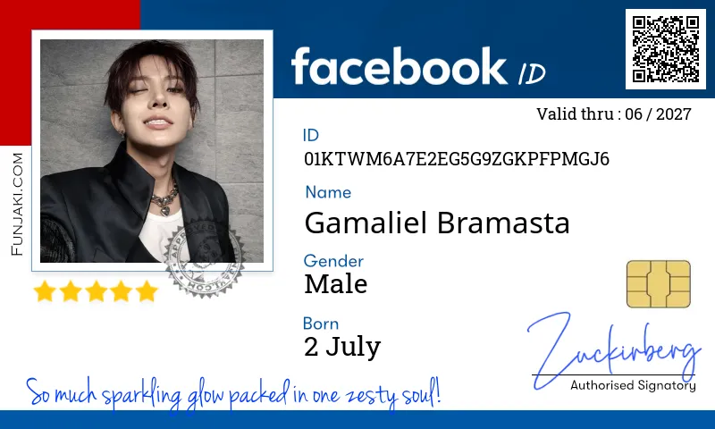 Facebook ID Card