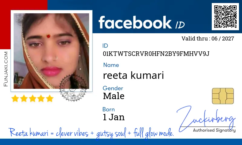 Facebook ID Card