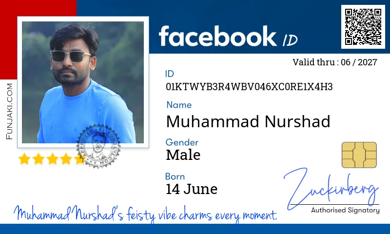 Facebook ID Card