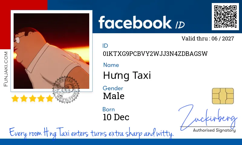 Facebook ID Card